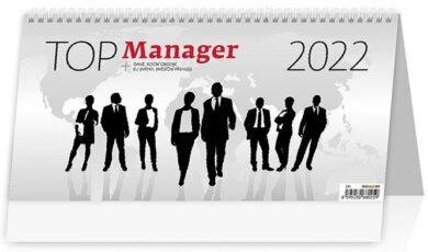 neuveden: Kalendář stolní 2022 - Top Manager