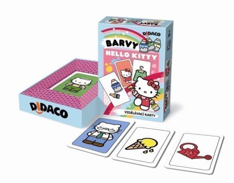 neuveden: Vzdělávací karty - Barvy - Hello Kitty