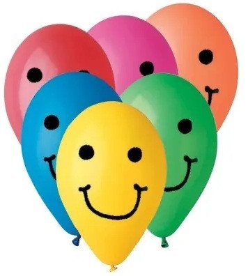 neuveden: Balonky nafukovací 10 Karneval Smile 10 ks v sáčku