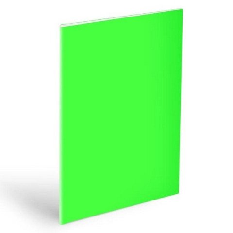neuveden: Obal na sešity A4 NEON zelený, 180mic