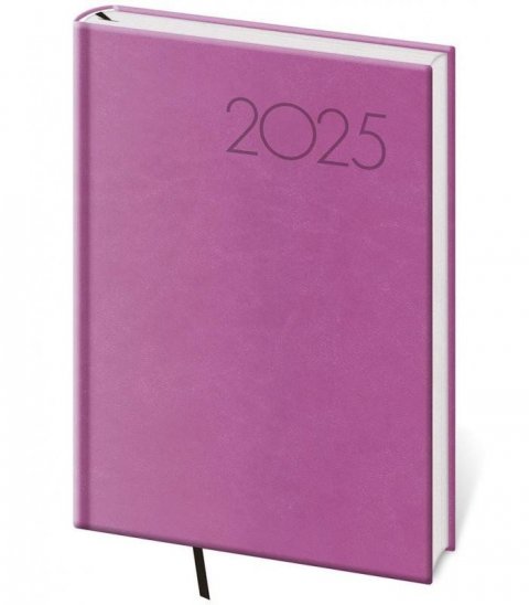 neuveden: Diář 2025 Print Pop denní A5 fialová