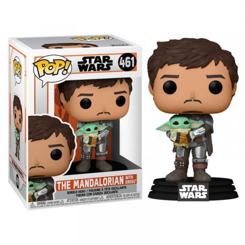 neuveden: Funko POP: Star Wars - The Mandalorian with Grogu #461