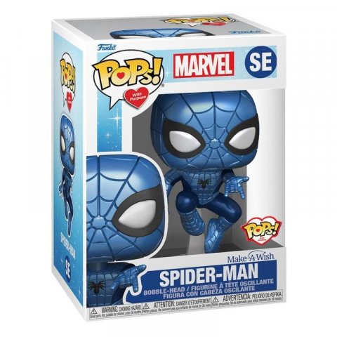 neuveden: FUNKO POP Marvel: Spider-Man (Metallic) - Make a Wish 2022 exclusive