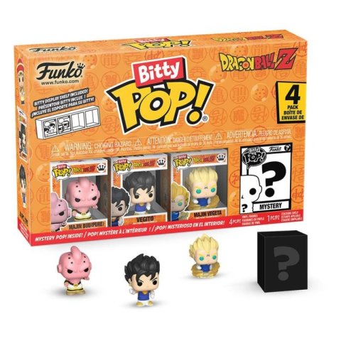 neuveden: Funko Bitty POP: Dragon Ball-Z - Majin Buu (4-Pack)