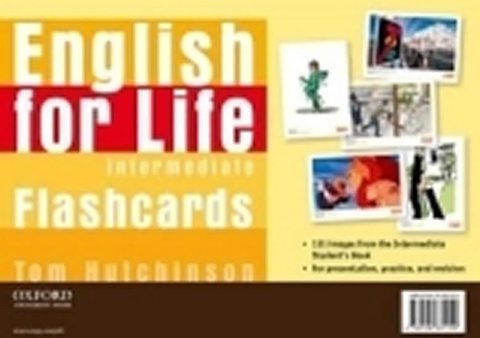 Hutchinson Tom: English for Life Intermediate Flashcards