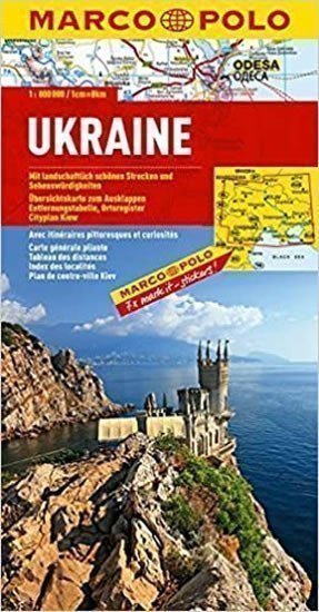 neuveden: Ukrajina / mapa 1:800T MD