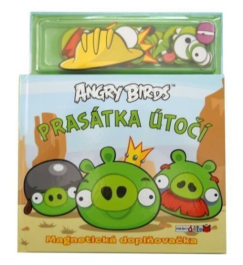 neuveden: Angry Birds - Prasátka útočí (magnetická doplňovačka)