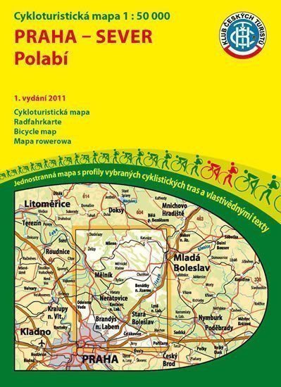 neuveden: Praha sever-Polabí 1:50T/KČTCykloturistická mapa