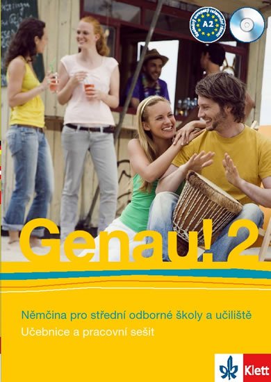 Tkadlečková C.: Genau! 2 (A2) – učebnice s pracovním sešitem + kód