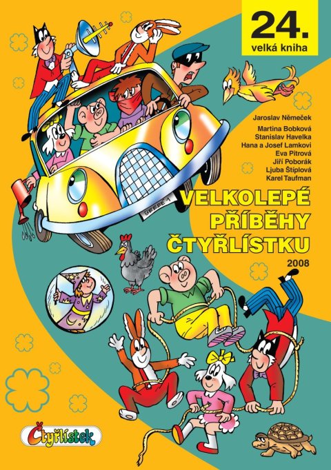 Štíplová Ljuba: Velkolepé příběhy Čtyřlístku Štíplová Ljuba: Velkolepé příběhy Čtyřlístku