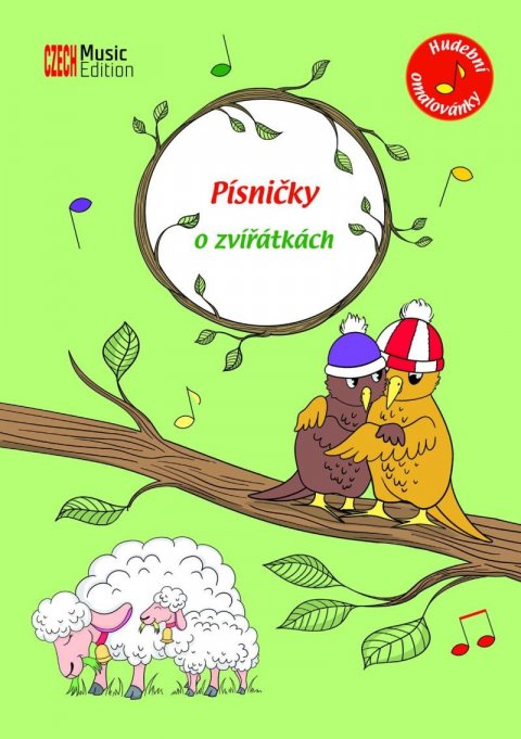 Šašinková Eva: Hudební omalovánky – Písničky o zvířátkách Šašinková Eva: Hudební omalovánky – Písničky o zvířátkách