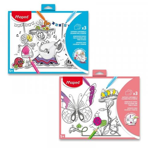 neuveden: Maped Omalovánky s 3D efektem