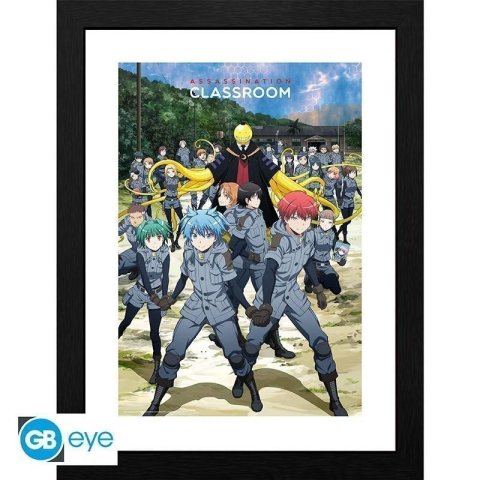 neuveden: Assassination Classroom Zarámovaný plakát - 3-E Class