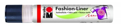 neuveden: Marabu kontura na textil/bílá 25 ml
