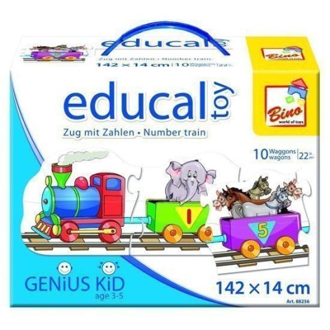 neuveden: Puzzle - Vlak s čísly