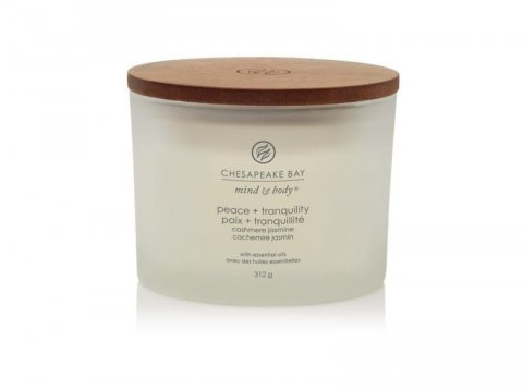 neuveden: Vonná svíčka CHESAPEAKE BAY CANDLE Peace & Tranquility 312g / 3 knoty