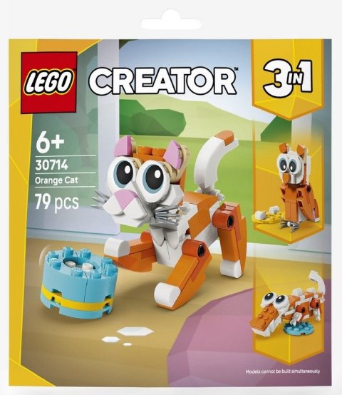 -: LEGO® Recruitment bags 30714 Oranžová kočka