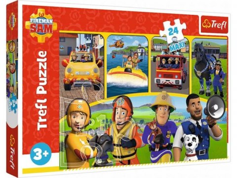 neuveden: Puzzle Požárník Sam: Sam a přátelé MAXI 24 dílků neuveden: Puzzle Požárník Sam: Sam a přátelé MAXI 24 dílků