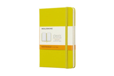 neuveden: Moleskine: Zápisník tvrdý linkovaný žlutý S neuveden: Moleskine: Zápisník tvrdý linkovaný žlutý S