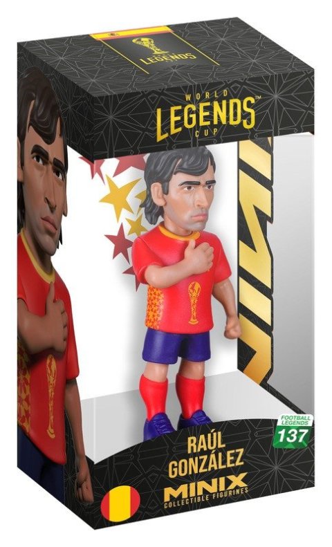 : MINIX Football Legends: World Cup Legends Spain - Raúl González #137