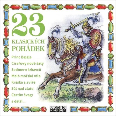 : CD 23 klasických pohádek - audiokniha