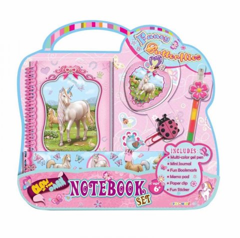 neuveden: Sada Blok svítící ve tmě - Jednorožec