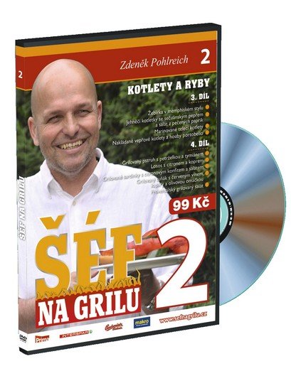Pohlreich Zdeněk: Šéf na grilu 2 - DVD