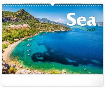 neuveden: Kalendář 2022 nástěnný: Moře, 48 × 33 cm