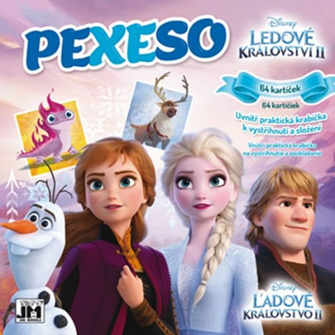 neuveden: Ledové království II - Pexeso v sešitu