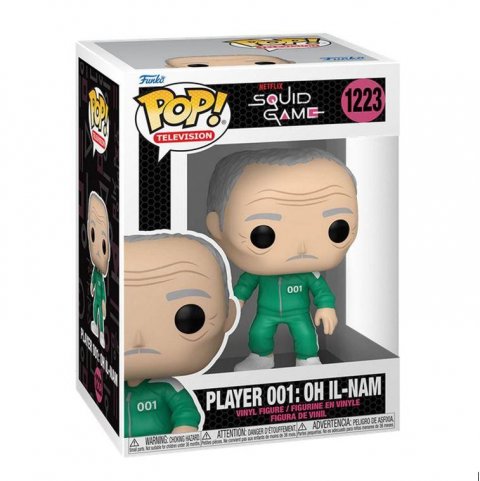 neuveden: Funko POP Squid Game: Player 001 - Oh Il-nam