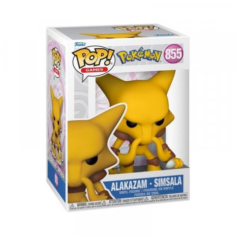 neuveden: Funko POP Games: Pokemon S9 - Alakazam(EMEA)