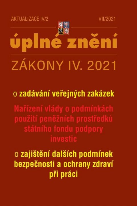 kolektiv autorů: Aktualizace IV/2 Zákon o zadávání veřejných zakázek