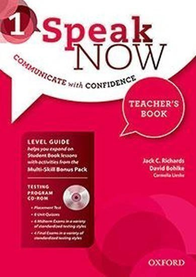 Richards Jack C.: Speak Now 1 Teacher´s book (without Testing Program CD-ROM)
