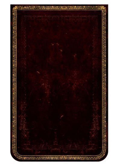 neuveden: Zápisník - Black Moroccan, mini rep 95x140