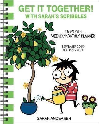 Andersen Sarah: Sarah´s Scribbles 16-Month 2020-2021 Weekly/Monthly Planner Calendar : Get 