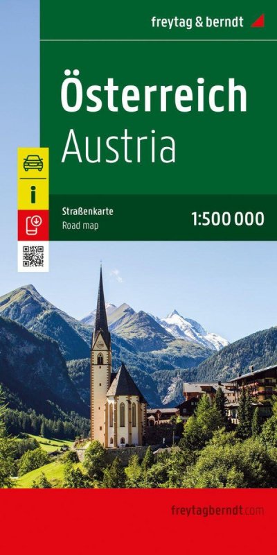 neuveden: Rakousko 1:500 000 / cestovní mapa neuveden: Rakousko 1:500 000 / cestovní mapa