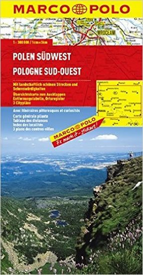 neuveden: Polsko Südwest / mapa 1:300T MD neuveden: Polsko Südwest / mapa 1:300T MD