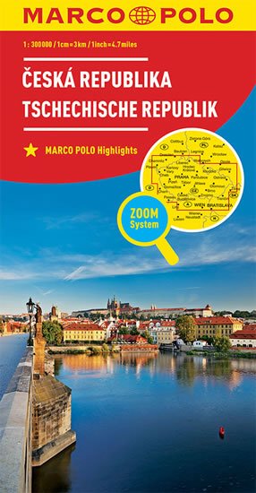 neuveden: Česká republika 1:300T//mapa(ZoomSystem)MD