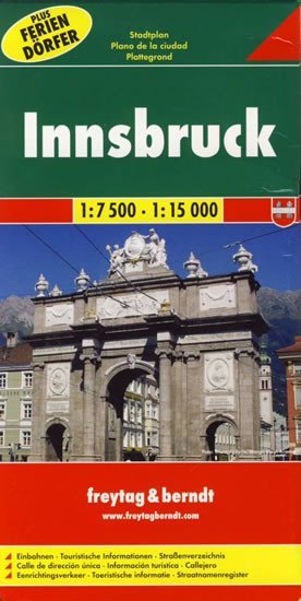 neuveden: PL 16 Innsbruck 1:15 000 / plán města