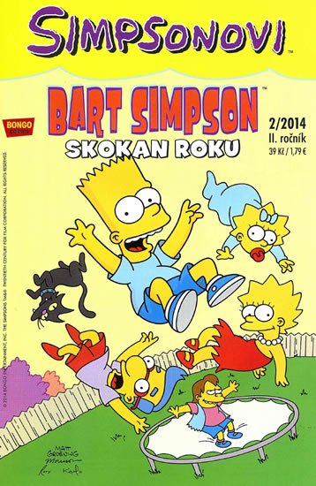 Groening Matt: Simpsonovi - Bart Simpson 2/14 - Skokan roku