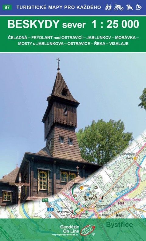 neuveden: Beskydy - sever 1:25 000 / 97 Turistické mapy pro každého neuveden: Beskydy - sever 1:25 000 / 97 Turistické mapy pro každého