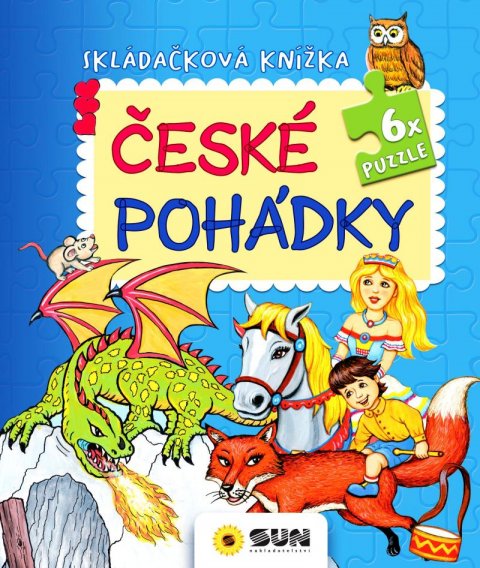 neuveden: České pohádky puzzle - Skládačková knížka