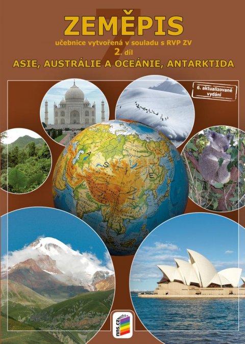 neuveden: Zeměpis 7, 2. díl - Asie, Austrálie a Oceánie, Antarktida