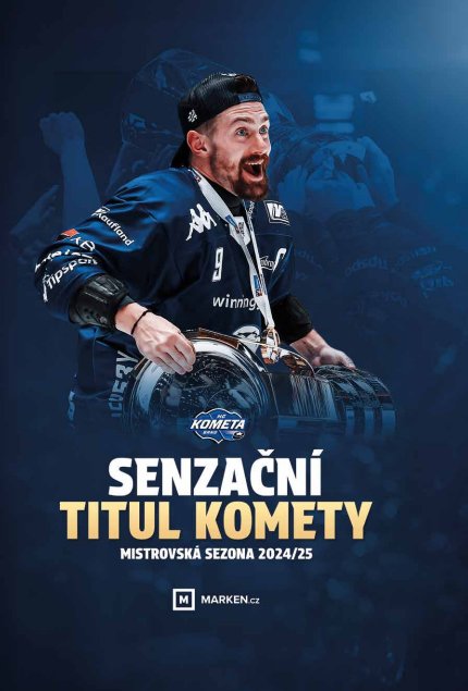 Trávníček Václav: Senzační titul Komety - Mistrovská sezona 2024/25