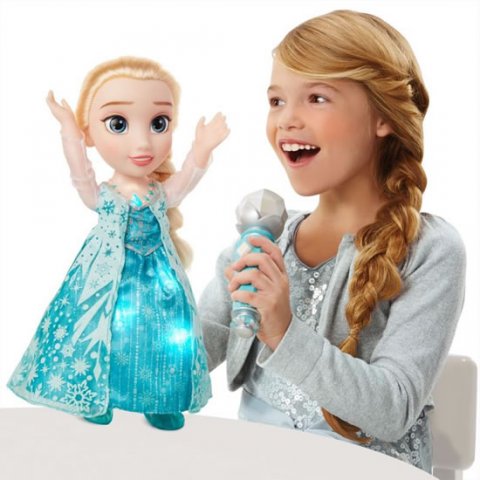 neuveden: Zpívající Elsa karaoke - Ledové království