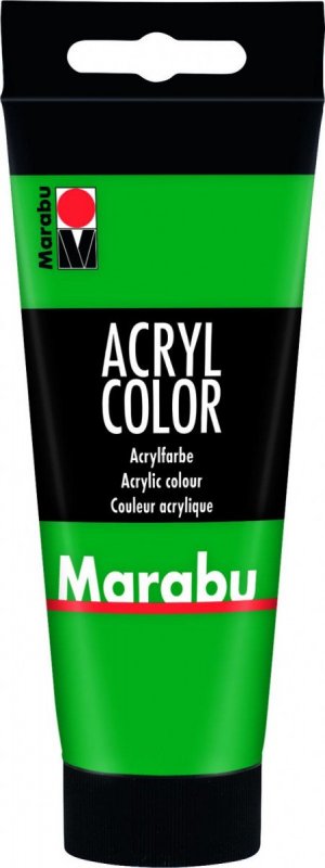 neuveden: Marabu Acryl Color akrylová barva - sytě zelená 100 ml