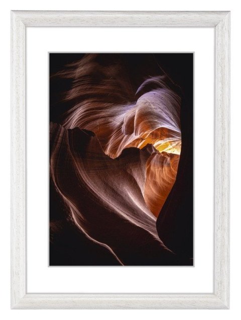 : Rámeček dřevěný Phoenix, bílý, 18x24cm