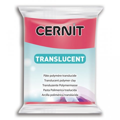 neuveden: CERNIT TRANSLUCENT 56g rubínově červená