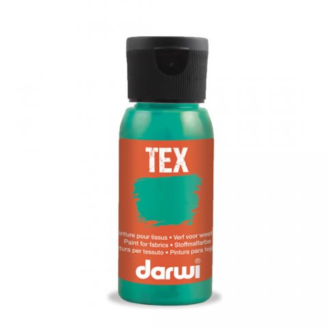 neuveden: DARWI TEX barva na textil - Mátová zelená 50 ml