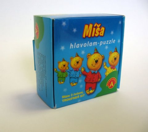 neuveden: Hlavolam - puzzle Míša neuveden: Hlavolam - puzzle Míša